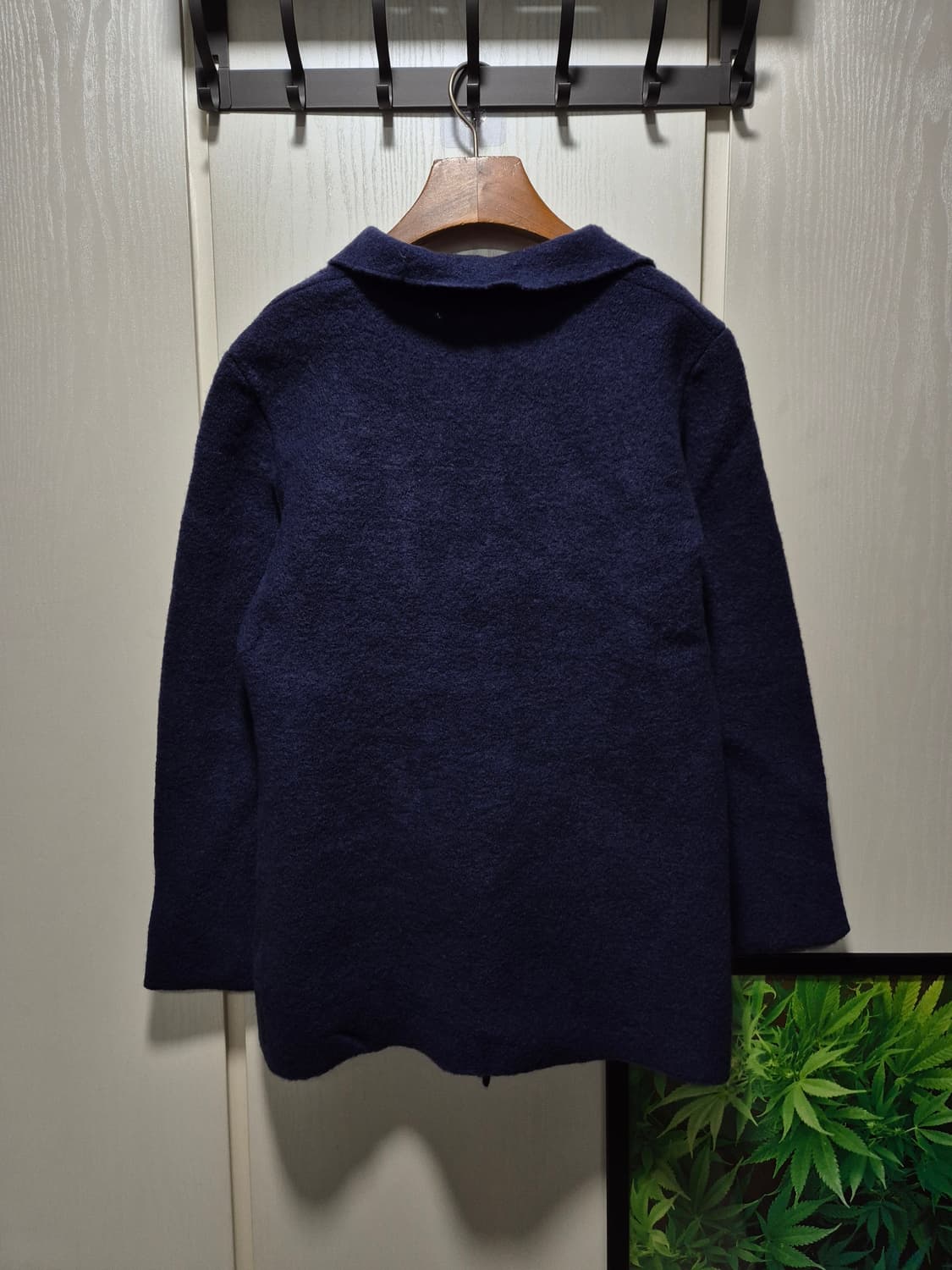 (세일)VTG.랜즈엔드 네이비블루 압축울 자켓 상품이미지10