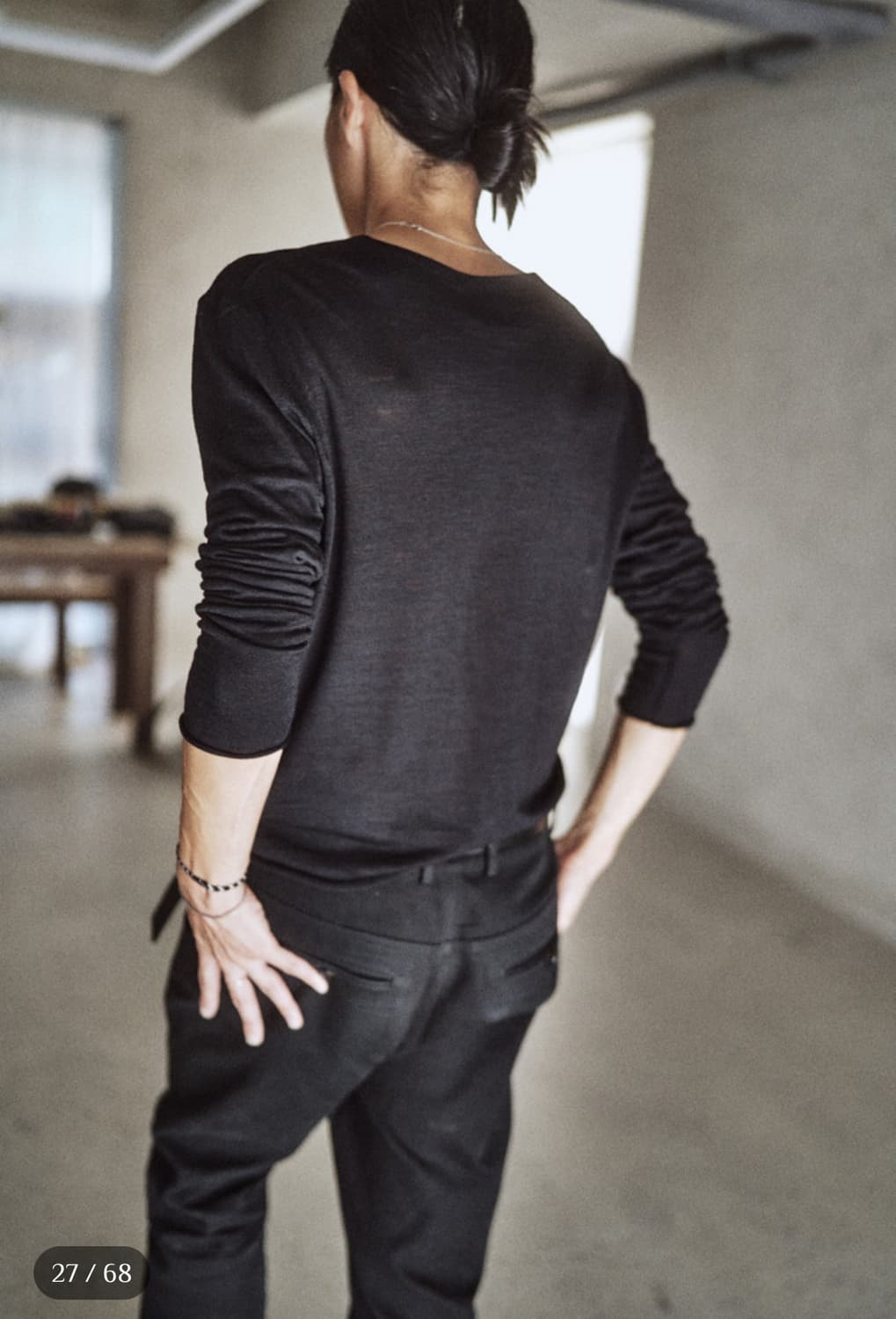 모노프리베 Textured Wool Long Sleeve 2 상품이미지3