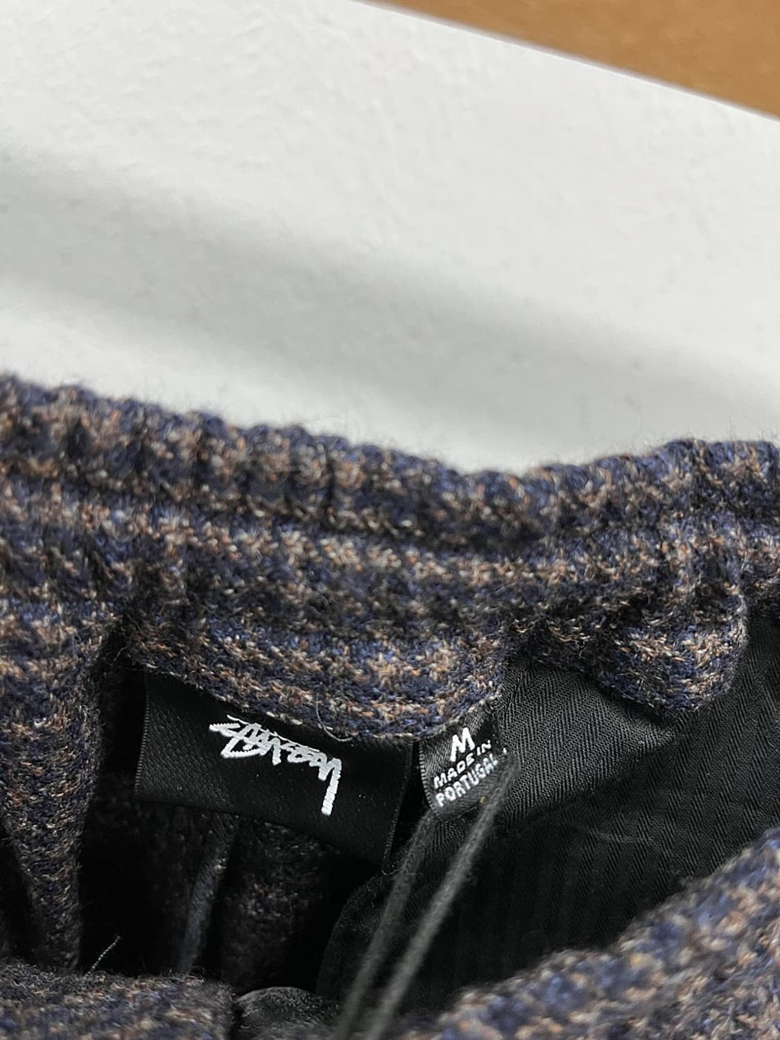 30-32)  스투시 x 로로피아나 밴딩 울슬랙스  상품이미지8