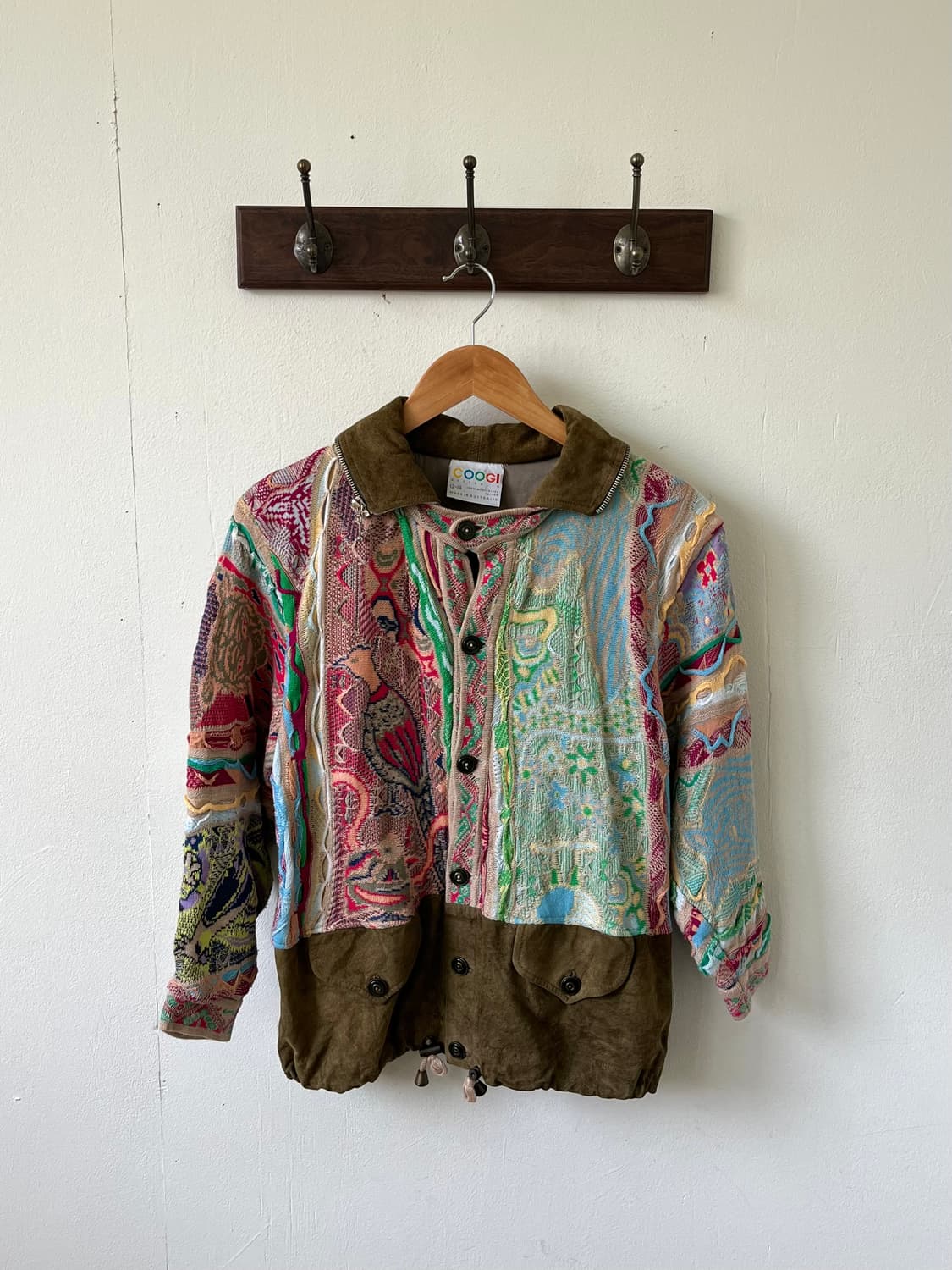 COOGI 스웨이드 자켓 상품이미지1