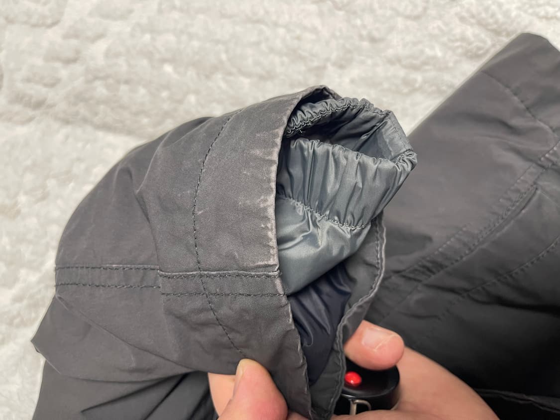 코오롱 헨리 코튼 2way자켓 차콜 100 상품이미지5