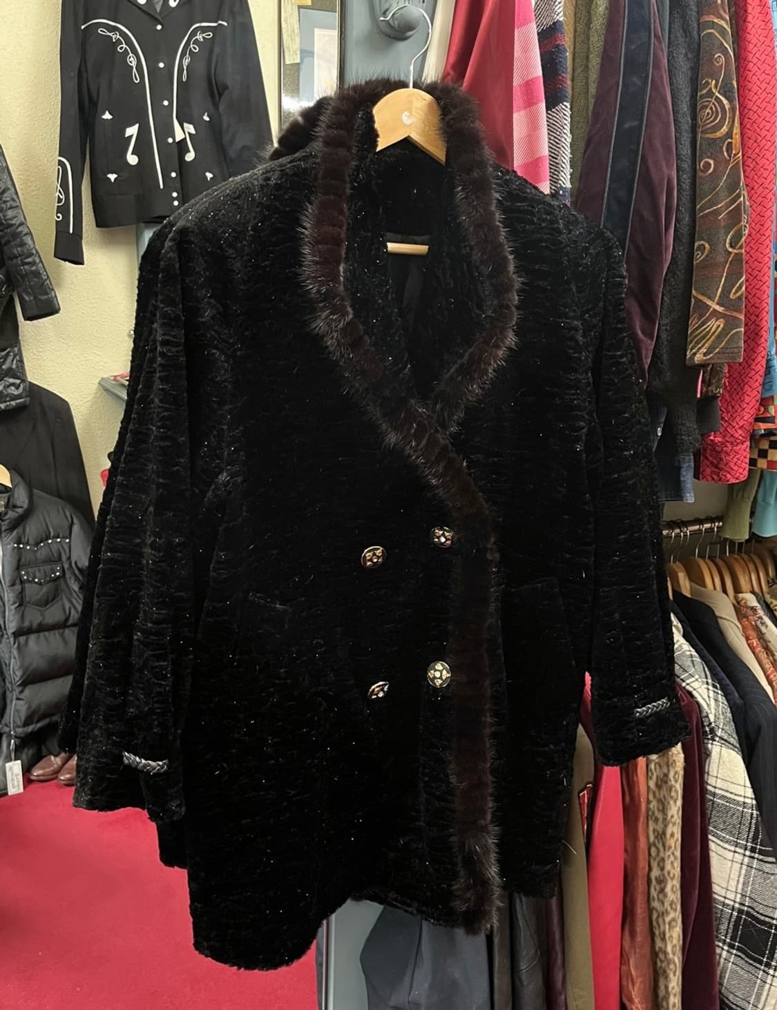 80’s EUROPE FUR COAT 상품이미지4
