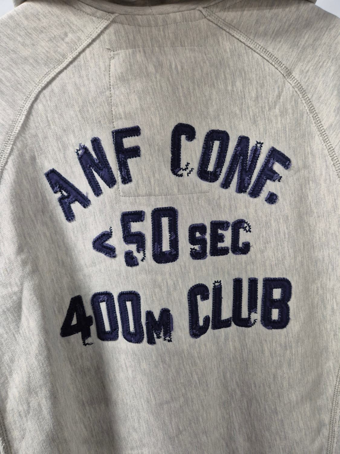 아베크롬비 Y2K 대장급 멜란지그레이 반집업 후드티(상태A급) 상품이미지8