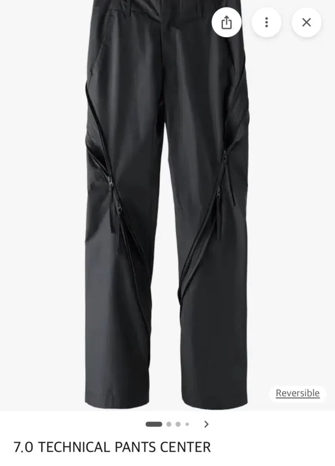 7.0 TECHNICAL PANTS CENTER 상품이미지1