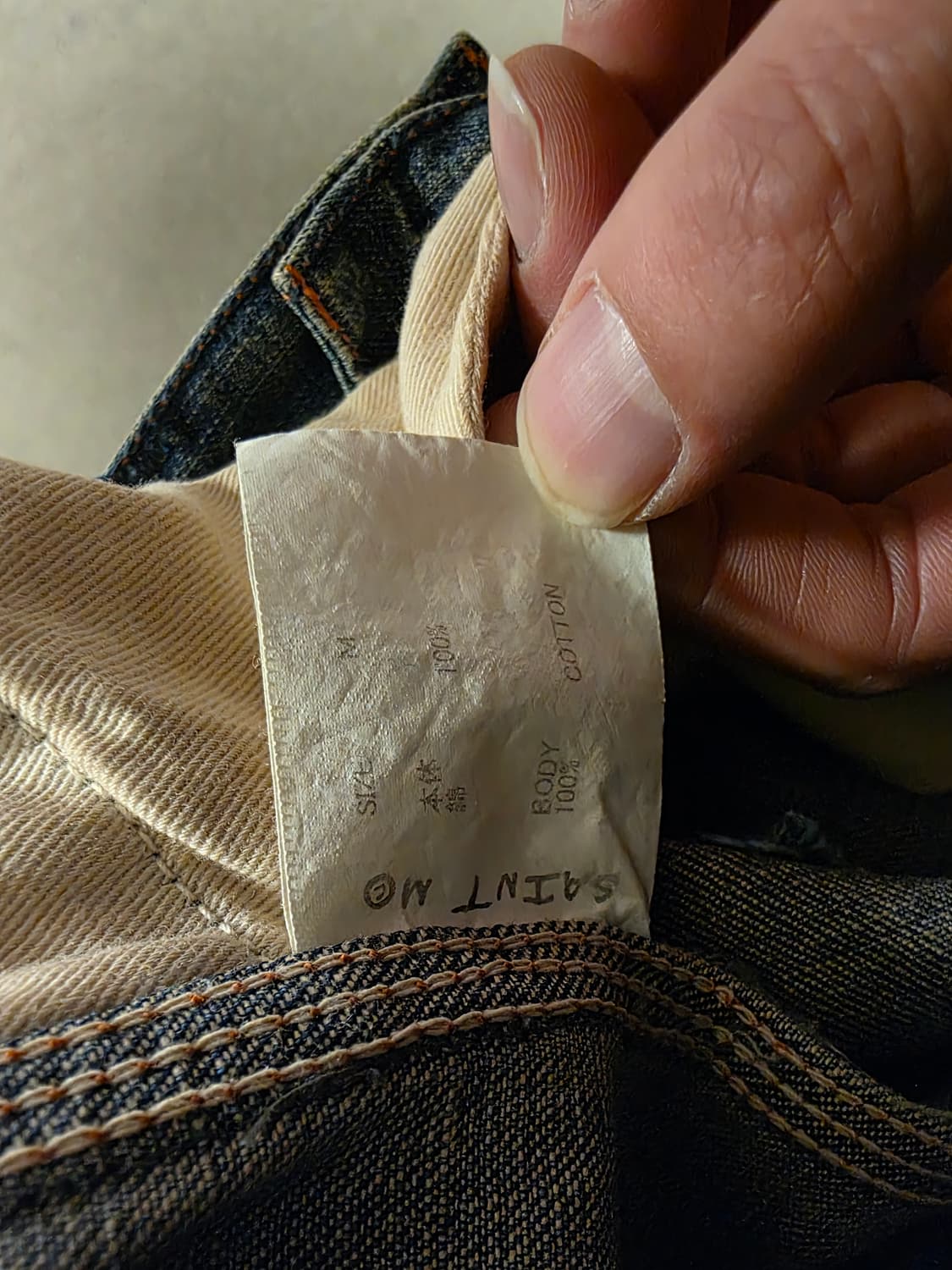 [M] Saint Mxxxxxx Painter Pants Blue 상품이미지3