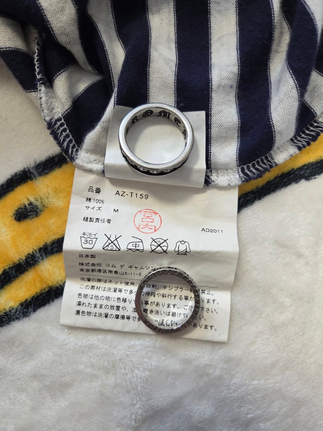 PLAY 꼼데가르송 11s/s 심슨 콜라보 롱슬리브 M 상품이미지7