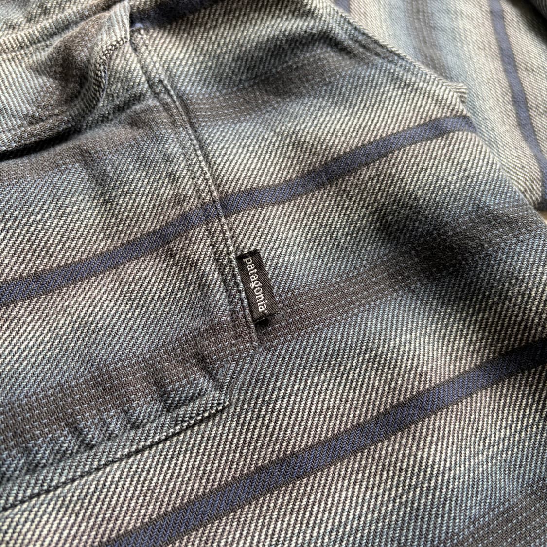 파타고니아 빈티지 스트라이프 셔츠 XL 상품이미지5