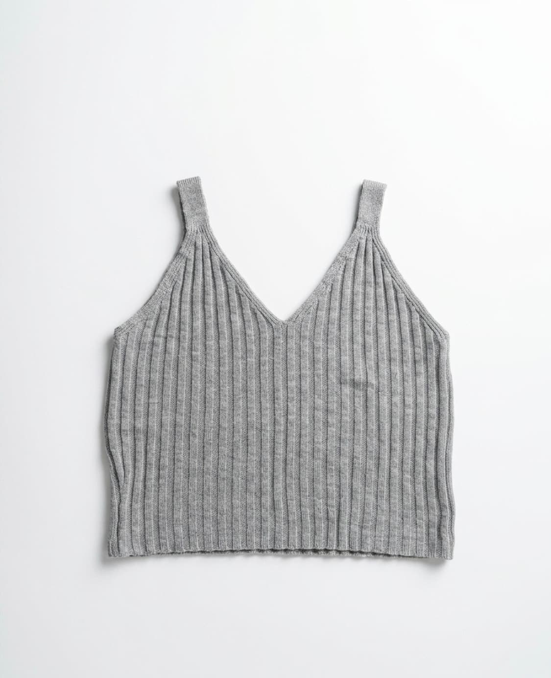 [빠른배송] 그레이 니트 뷔스티에 상품이미지1