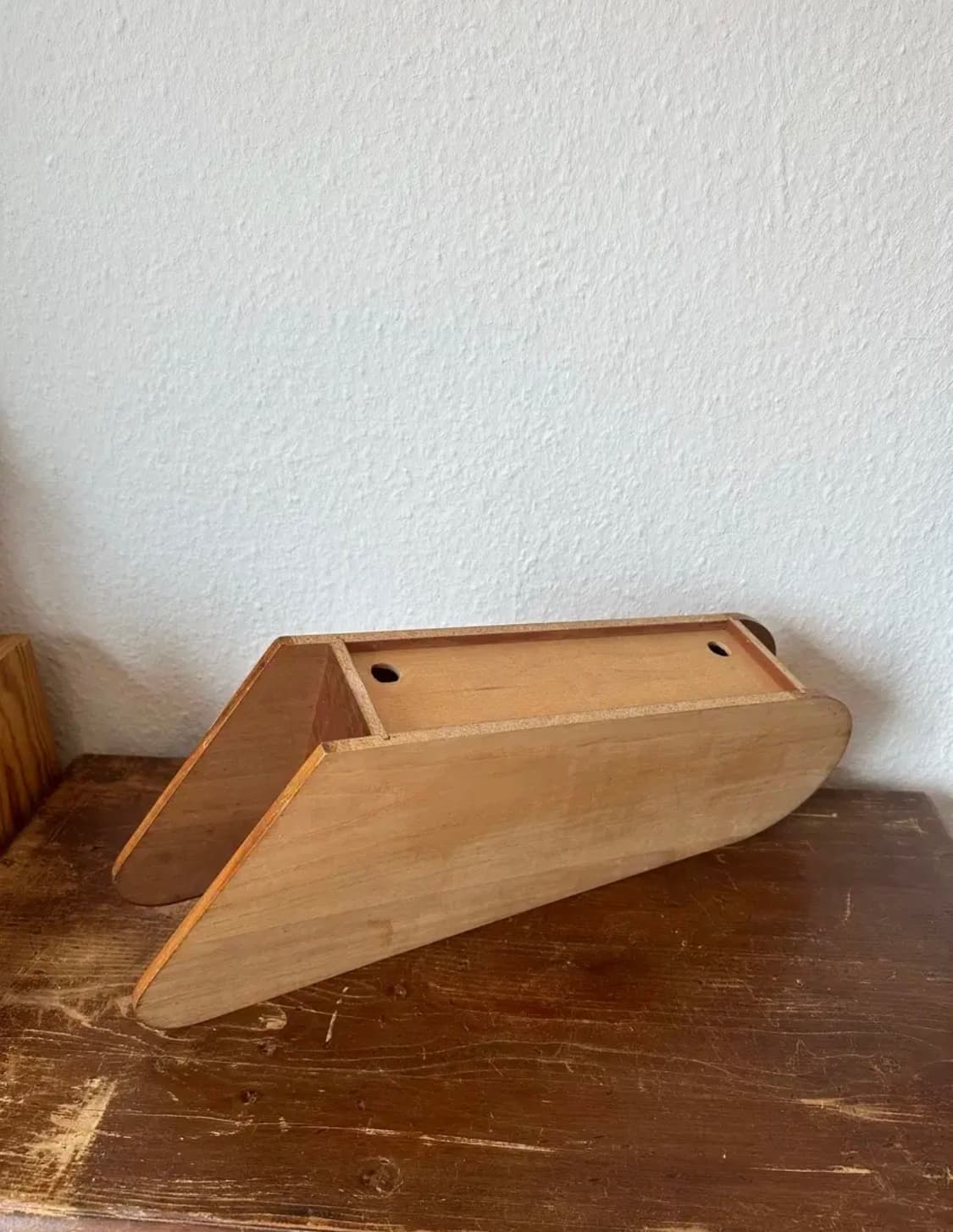 독일)빈티지 우드 선반 상품이미지4