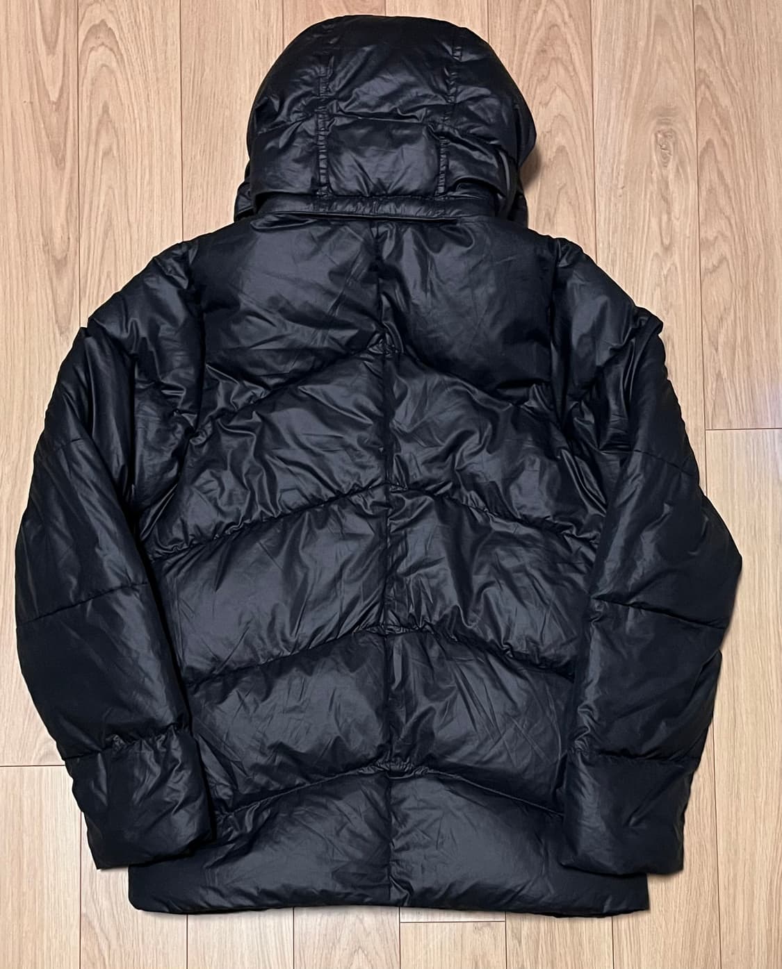 나이키 여성 후드 패딩 블랙 S 상품이미지2