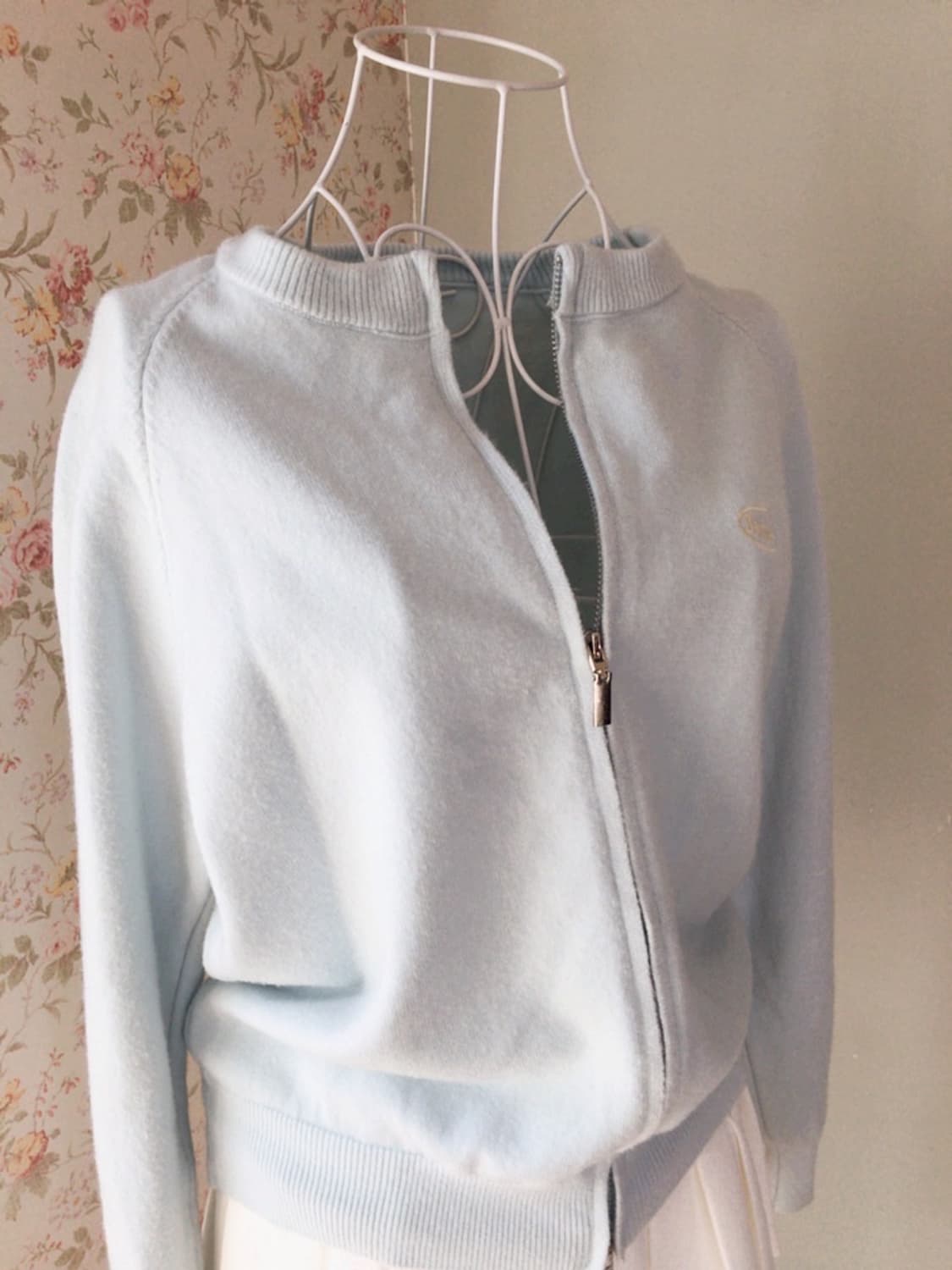 빈티지 스카이블루 집업🩵 상품이미지3