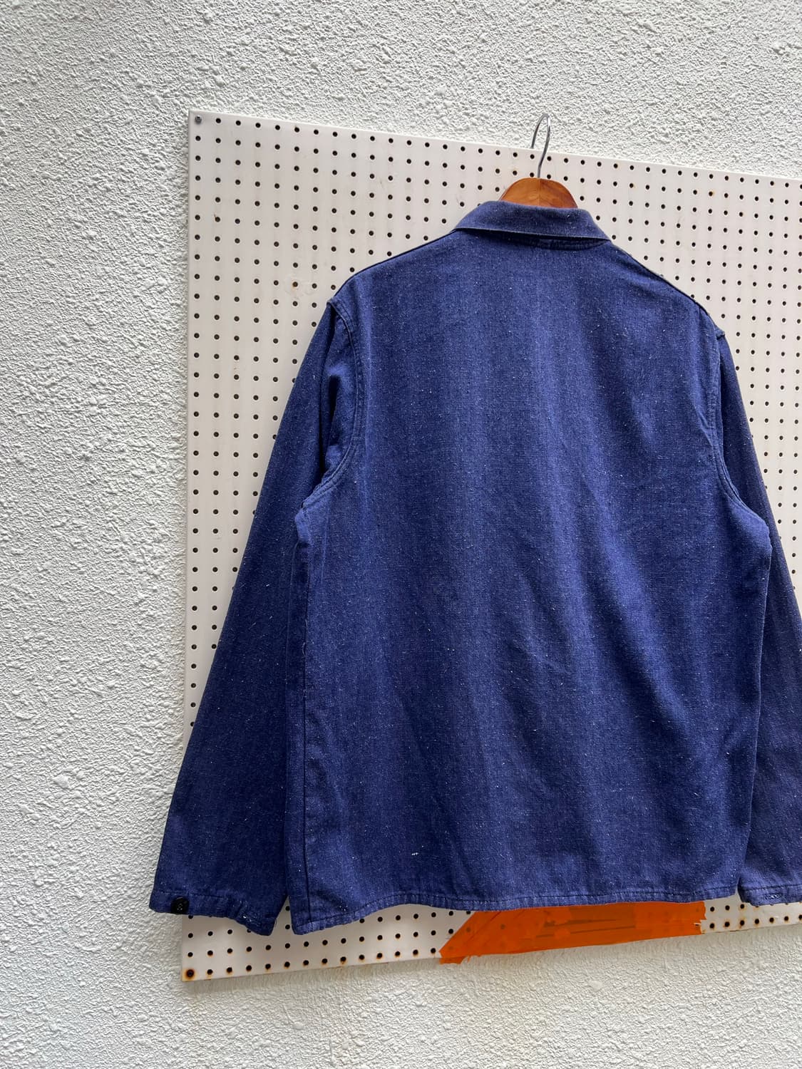 OLD EURO HAIRY DENIM VINTAGE 데님프렌치워크자켓 상품이미지9