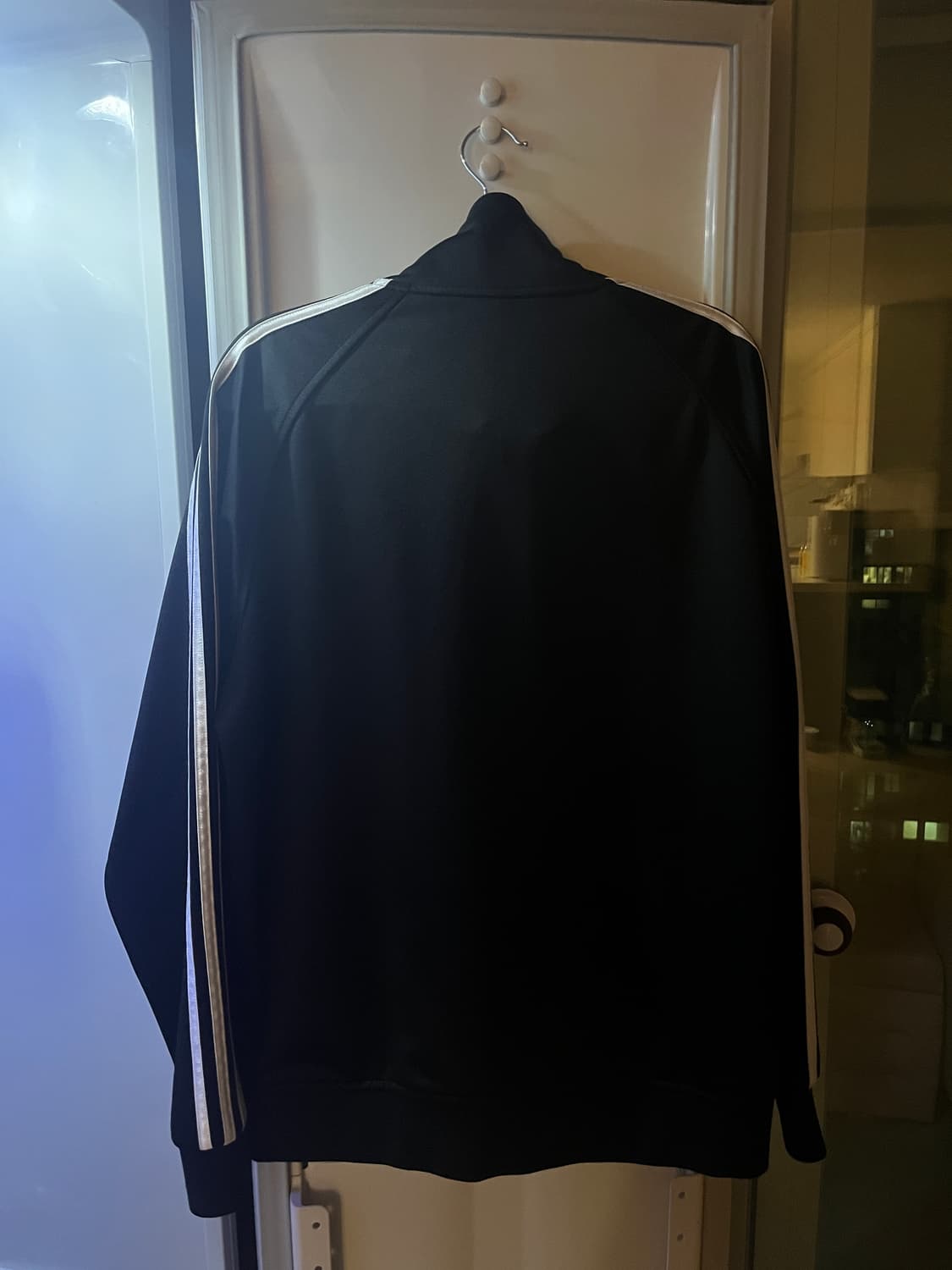 아디다스 블랙 삼선 져지 트랙탑 상품이미지2