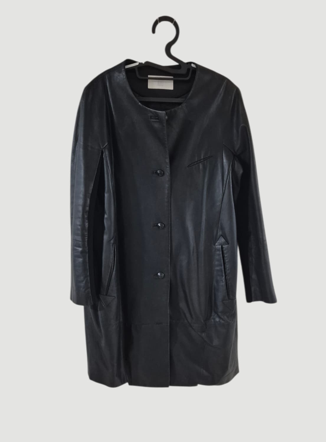 [55~66]KUHO쿠호 여자 양가죽 롱자켓 상품이미지1