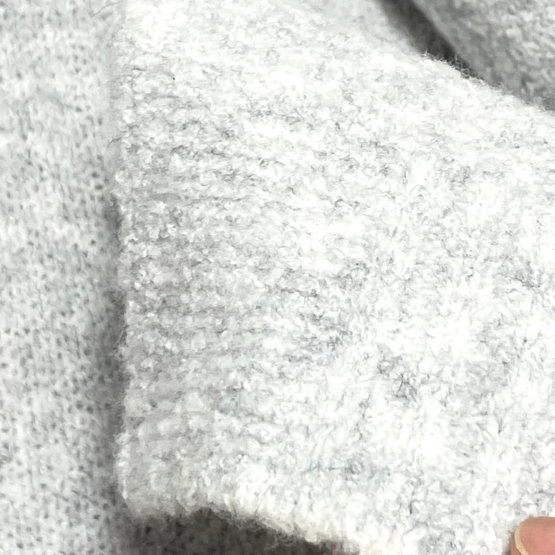 아베크롬비 그레이 숄 가디건 여성S 상품이미지5