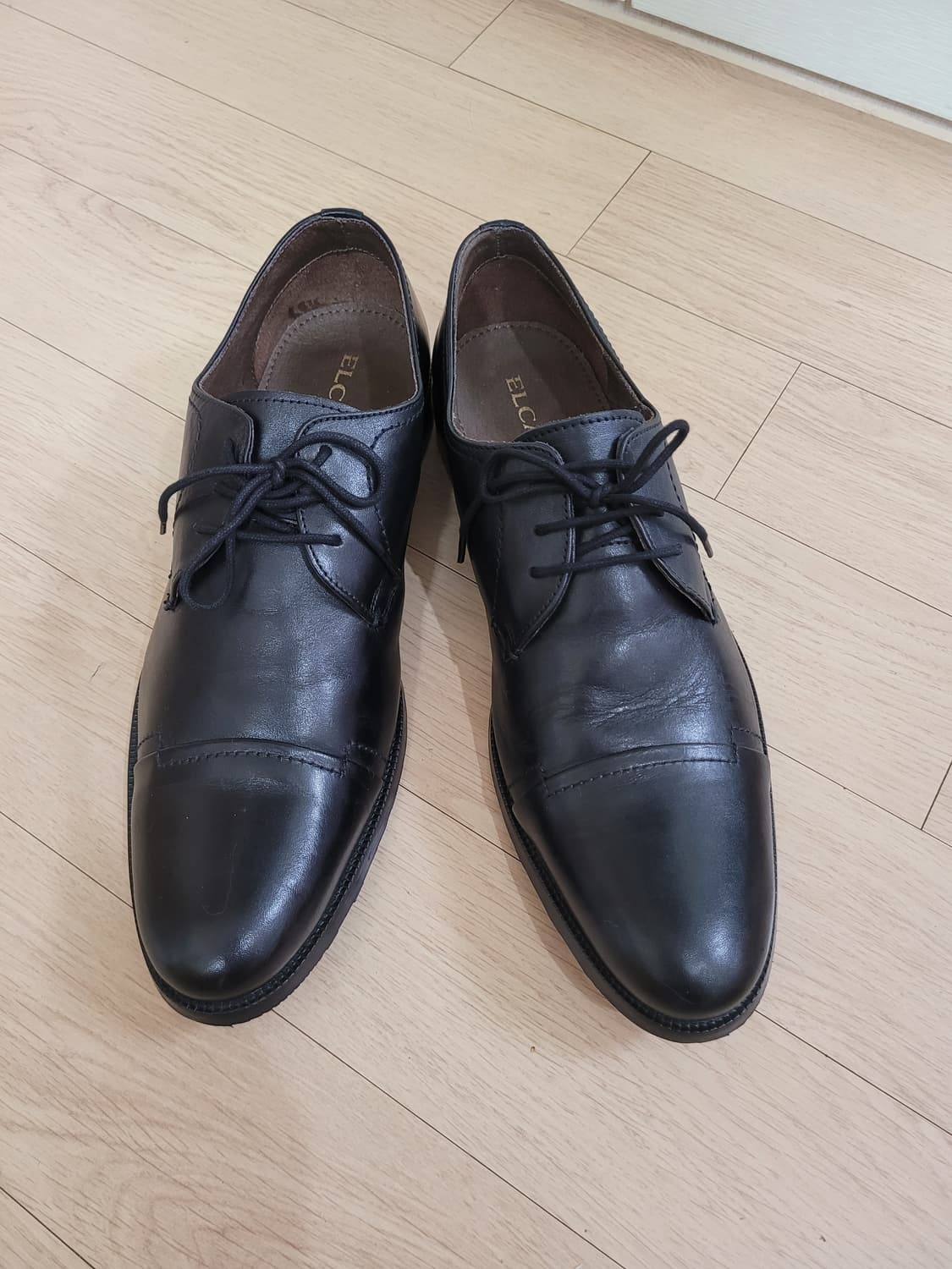 엘칸토 ELCANTO 스트레이트팁 더비 285 블랙 상품이미지2