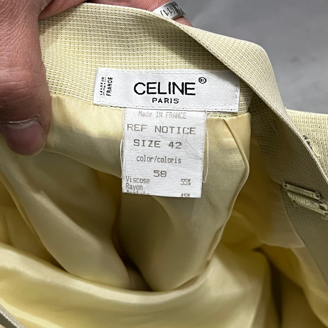  셀린느 금장 트위드 셋업 y14939 상품이미지9