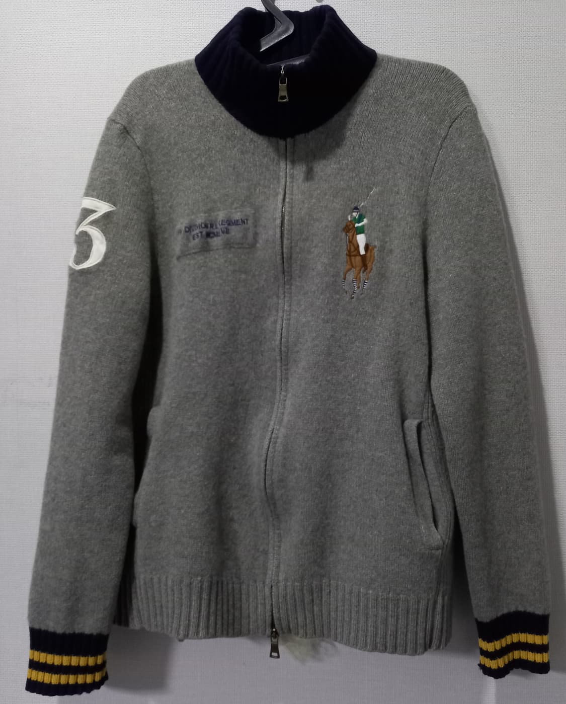 폴로 POLO 빅포니 여자 니트집업 100~105 상품이미지1