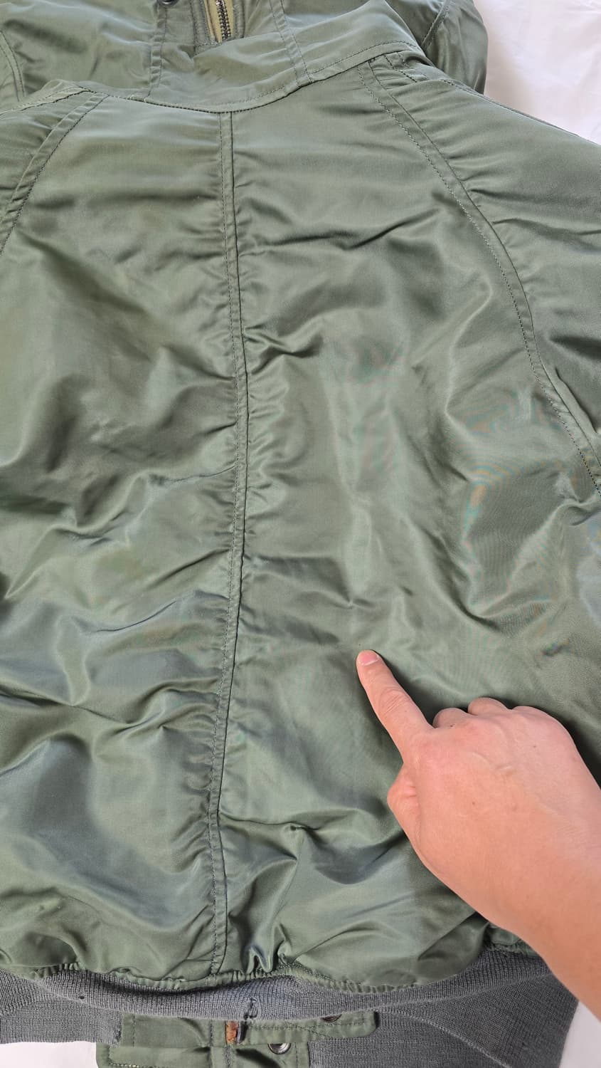 N-2B 오리지널 1972 코요테 퍼 미공군 자켓 Medium 상품이미지9