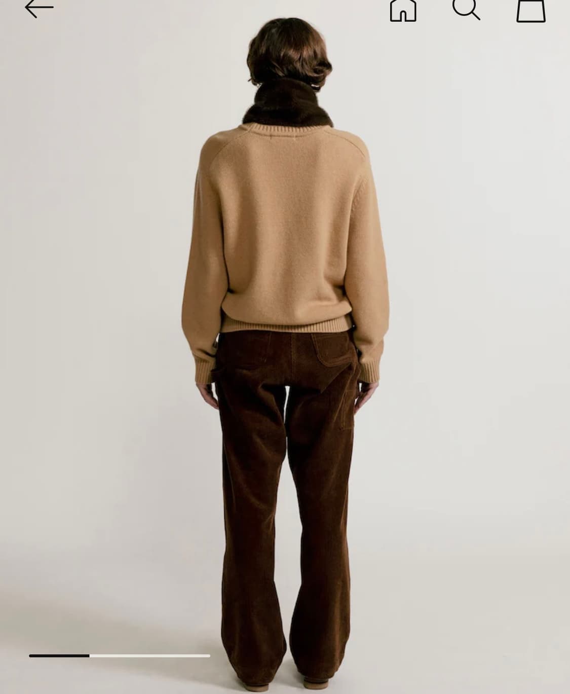 낫띵리튼 주드 라운드 니트 베이지 jude round 상품이미지3