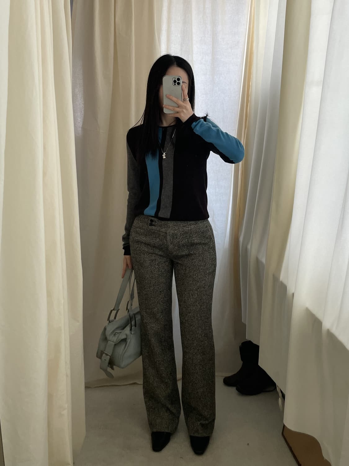 vintage low rise wool pants 상품이미지9