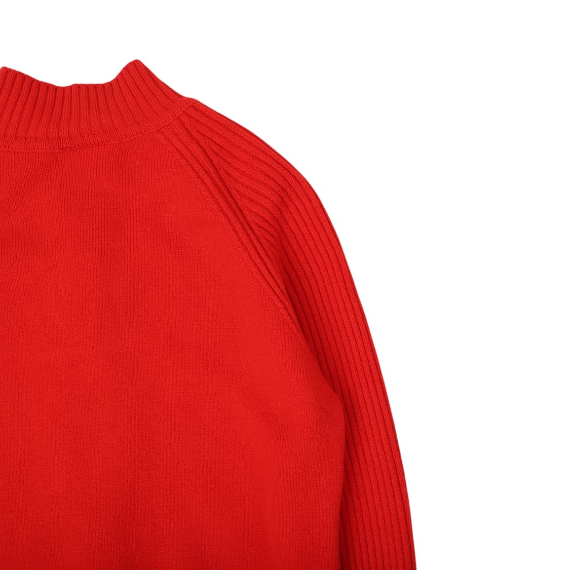 라코스테 오렌지레드 울 집업 니트 가디건 상품이미지6