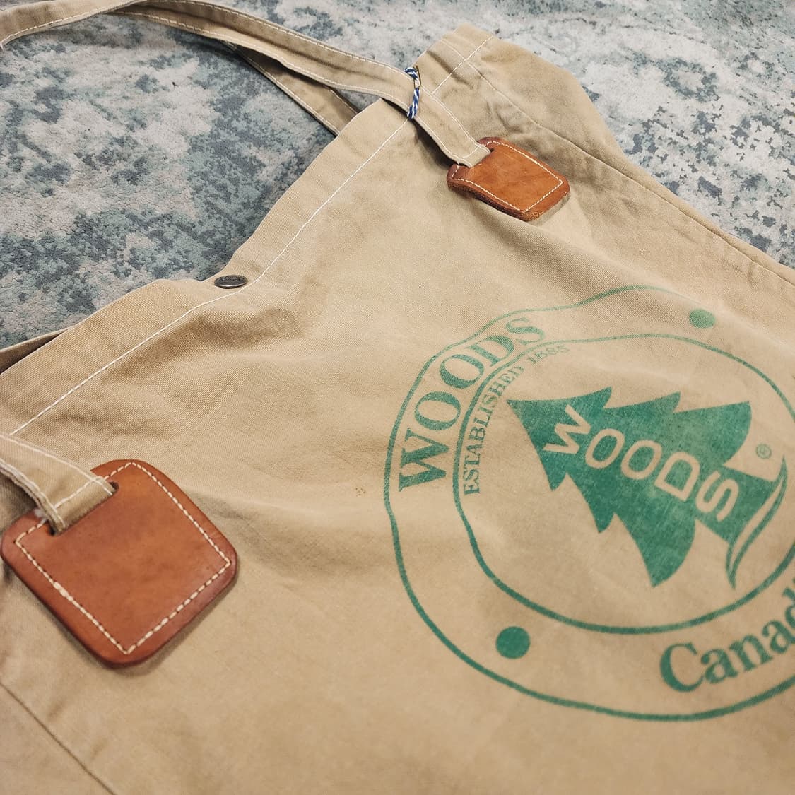 90s제작 WOODS 숄더 & 토트백 상품이미지4