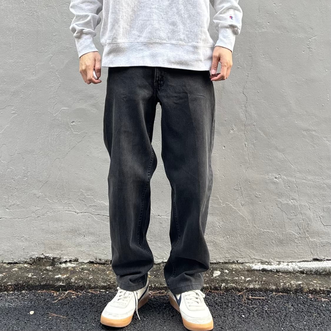 90년대 미국 리바이스 550 릴렉스 핏 흑청 상품이미지2