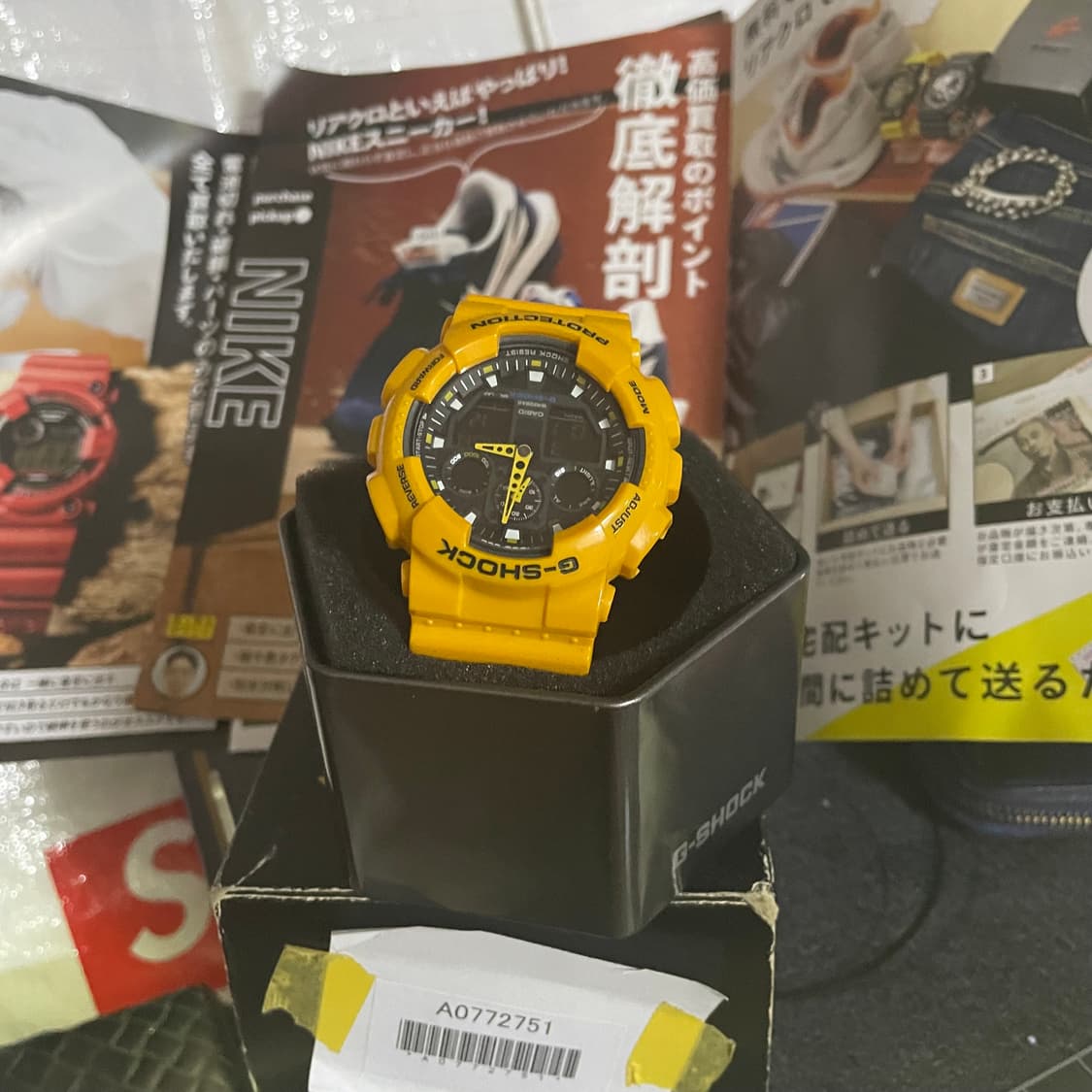 G-shock 지샥 빅페이스 범블비 박스 상품이미지2