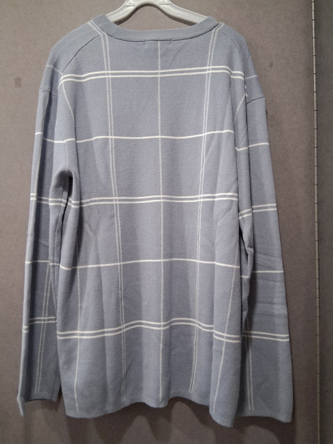 남성 니트 체크 데일리 룩 프로젝트M 상품이미지4