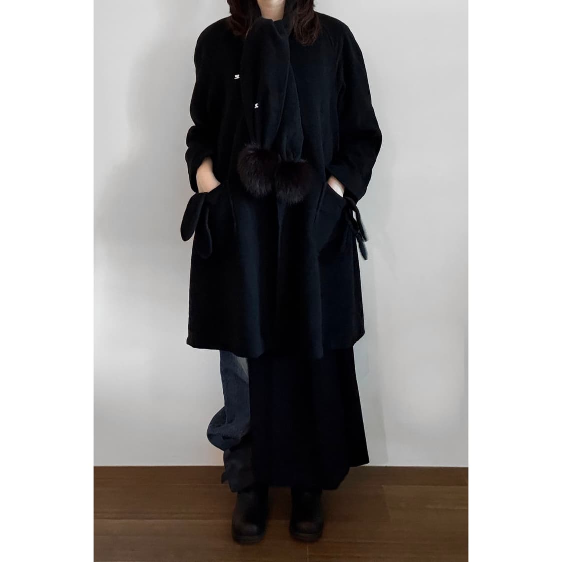 Courreges Muffler Coat 상품이미지1