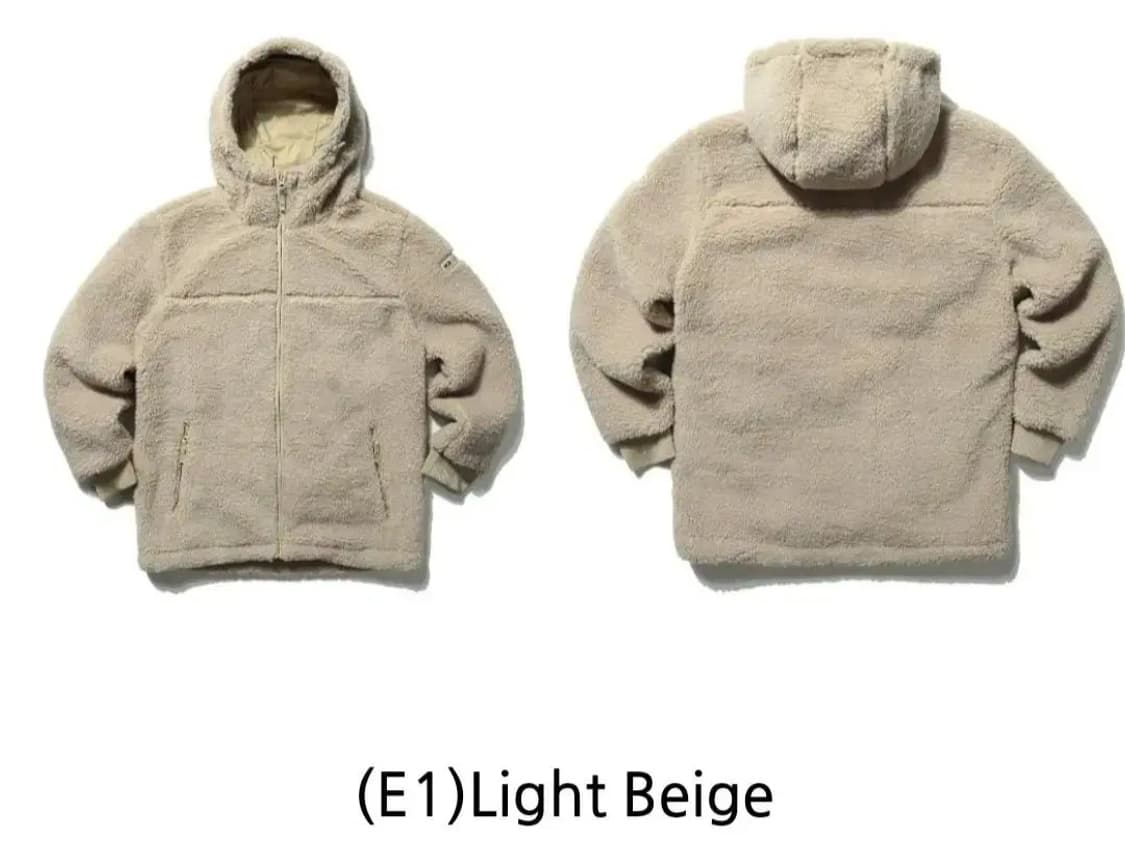 [새제품] K2 뽀글이 양털 후리스 공용95,100,105(블랙,베이지) 상품이미지6