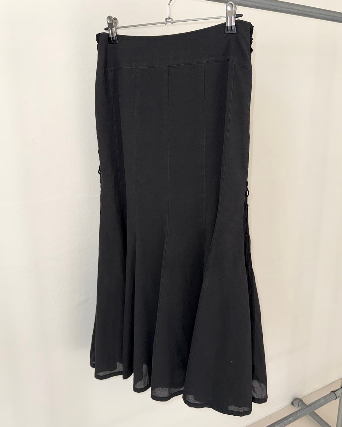 빈티지 레이스업 스커트 상품이미지3