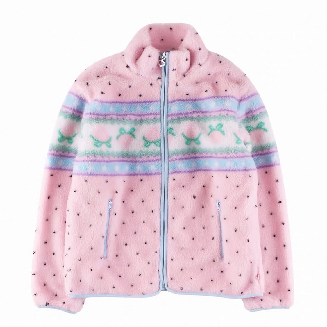 Strawberry western Pink Sherpa Jacket 상품이미지3