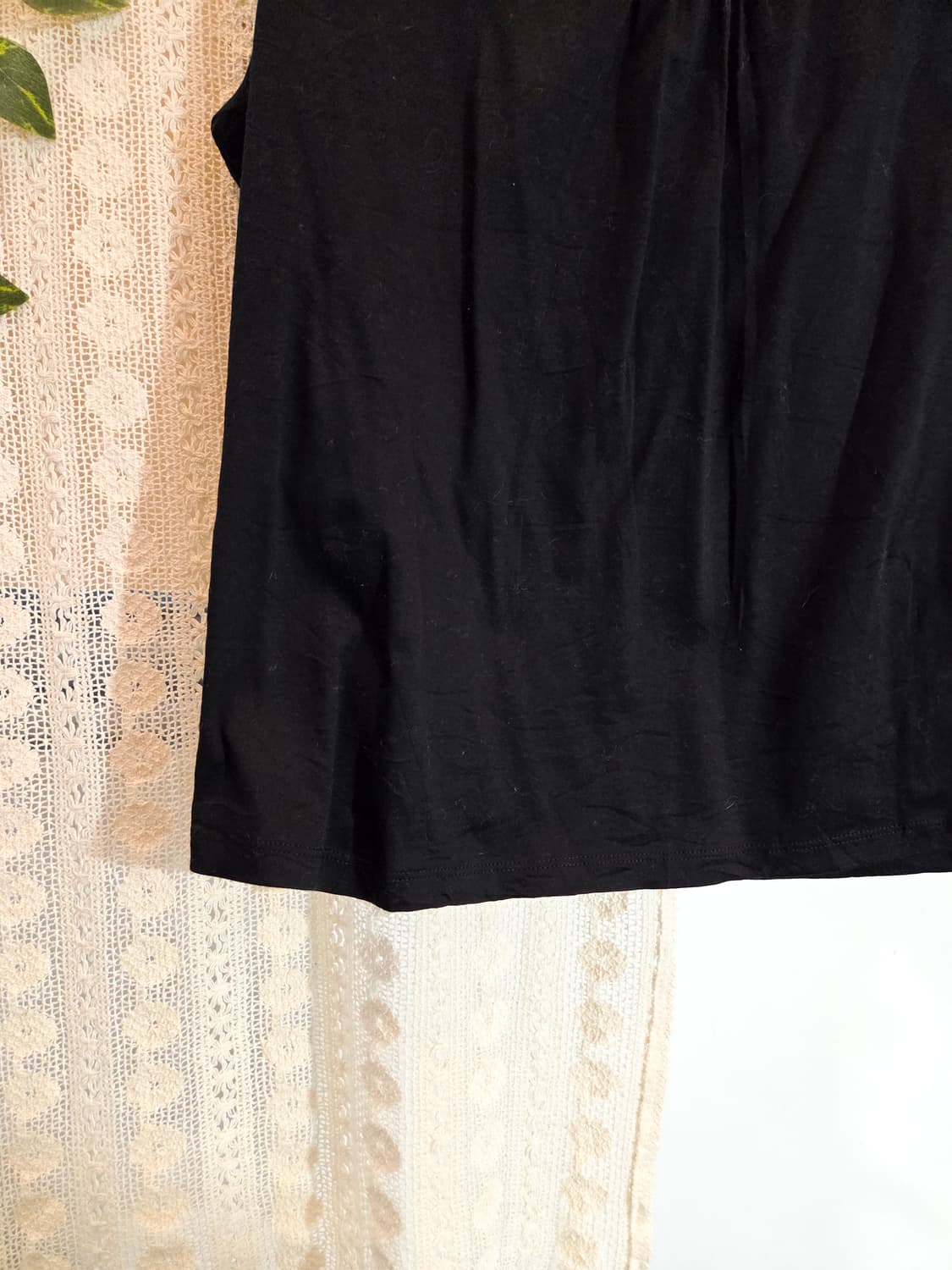 블랙 모리 기본 나시 상품이미지3