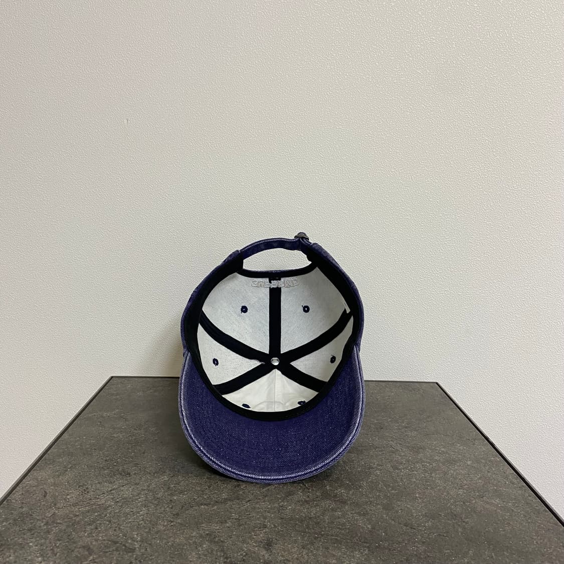 (OS) 슈프림 S로고 볼캡 모자 피그먼트 네이비 상품이미지5