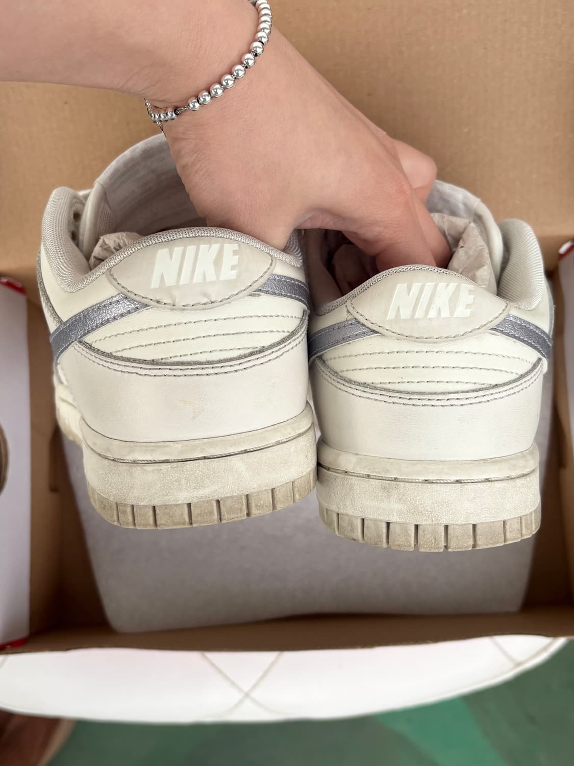 나이키 덩크 로우 옥시전 퍼플 235 상품이미지6