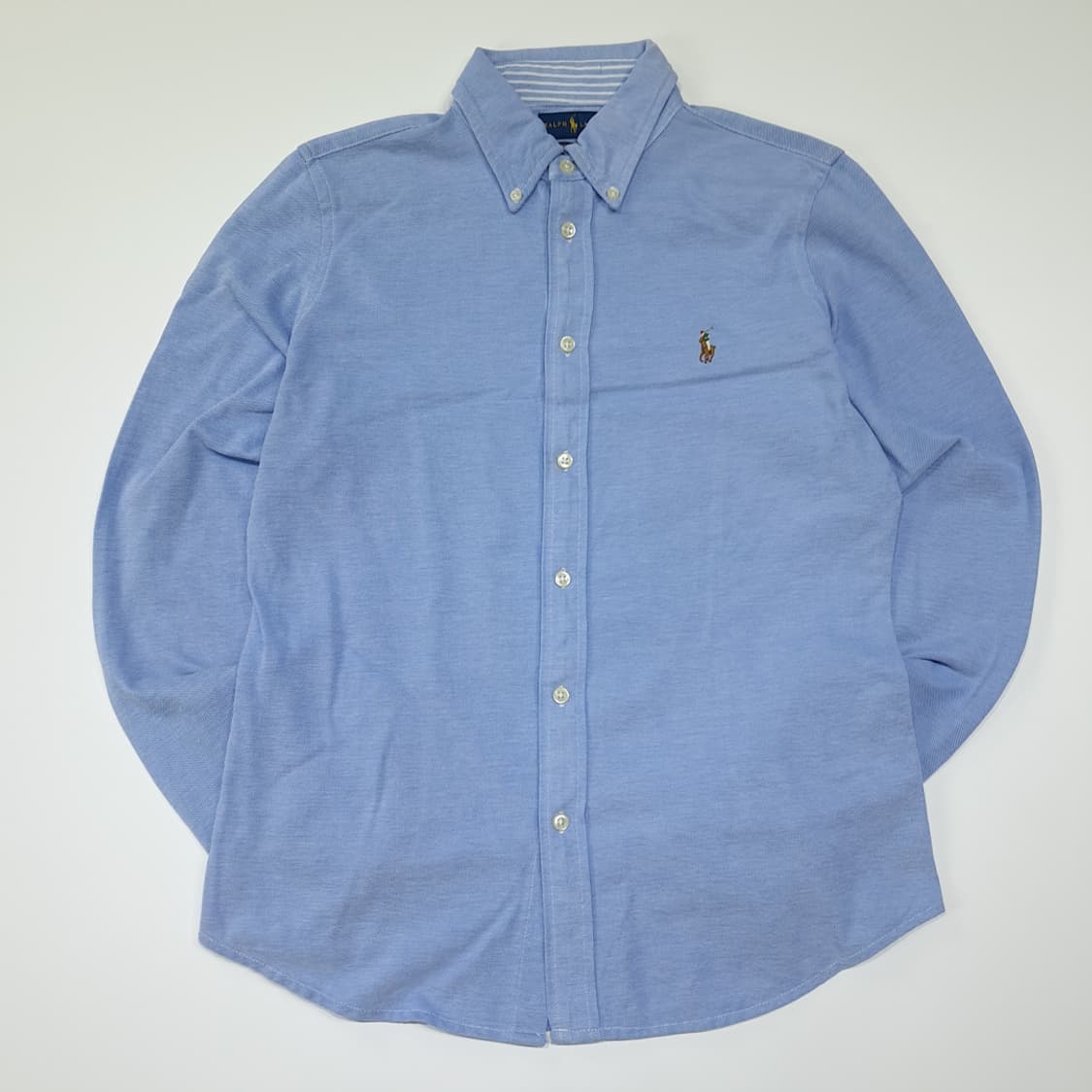 CL632 L 폴로 니트옥스포드 멀티포니 클래식 블루 셔츠 남방 상품이미지1