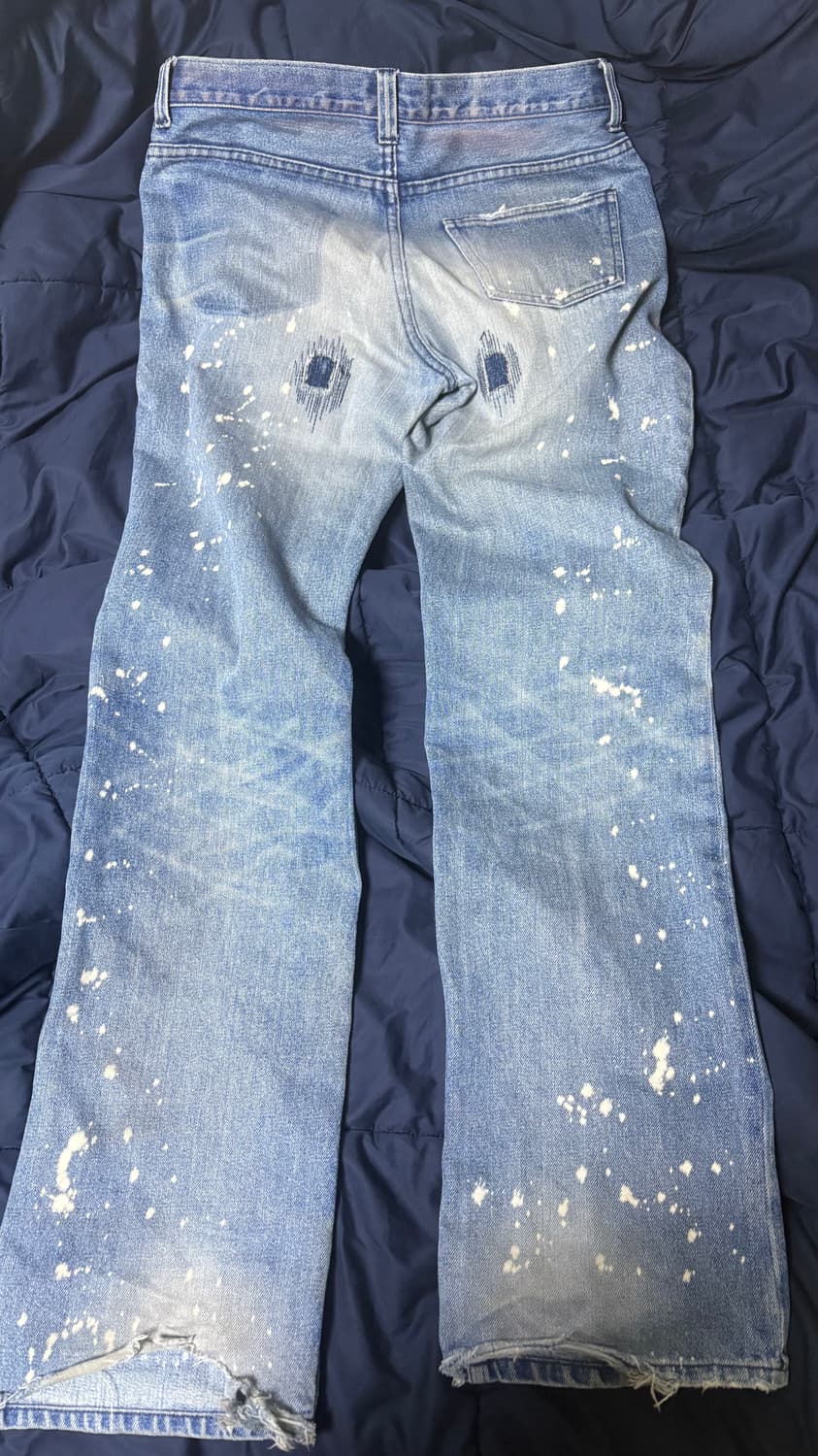 넘버나인 아카이브 2001aw 총알 그런지 데님 상품이미지2