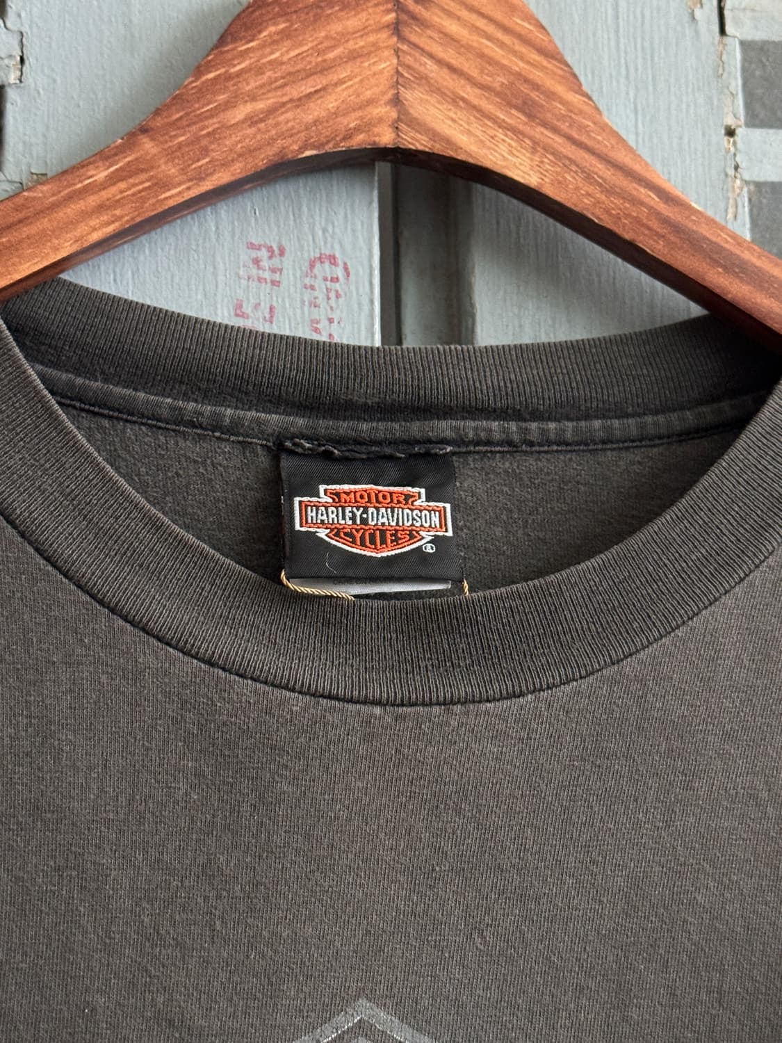 [4XL]90's 할리데이비슨 Made in USA 빈티지 페이딩 티셔츠 상품이미지4