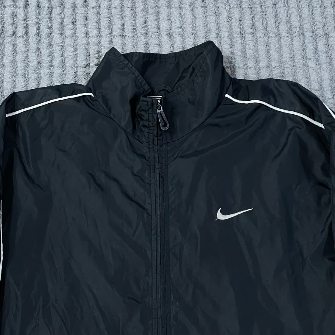 나이키 빈티지 블랙 올드스쿨 바람막이 105 상품이미지3