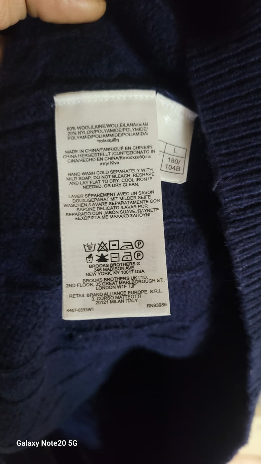 브룩스 브라다스 니트 상품이미지5