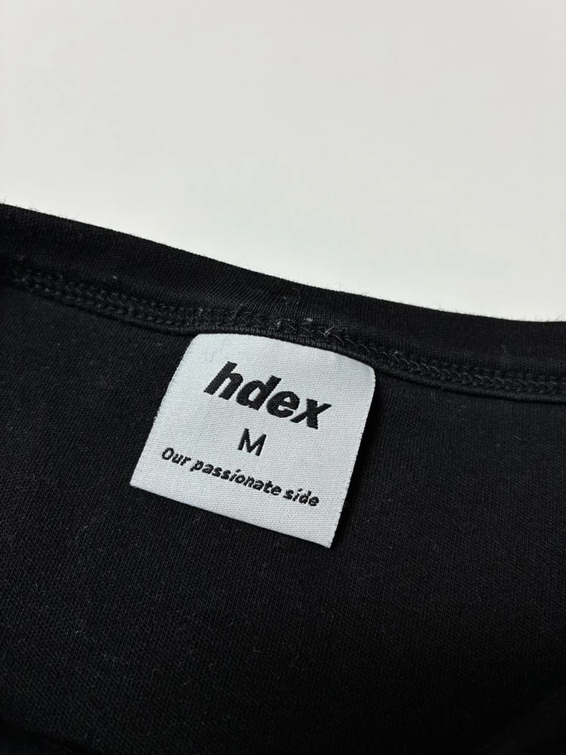 에이치덱스 HDEX 메인로고 머슬핏 코튼 반팔 티셔츠 PN9098 상품이미지6