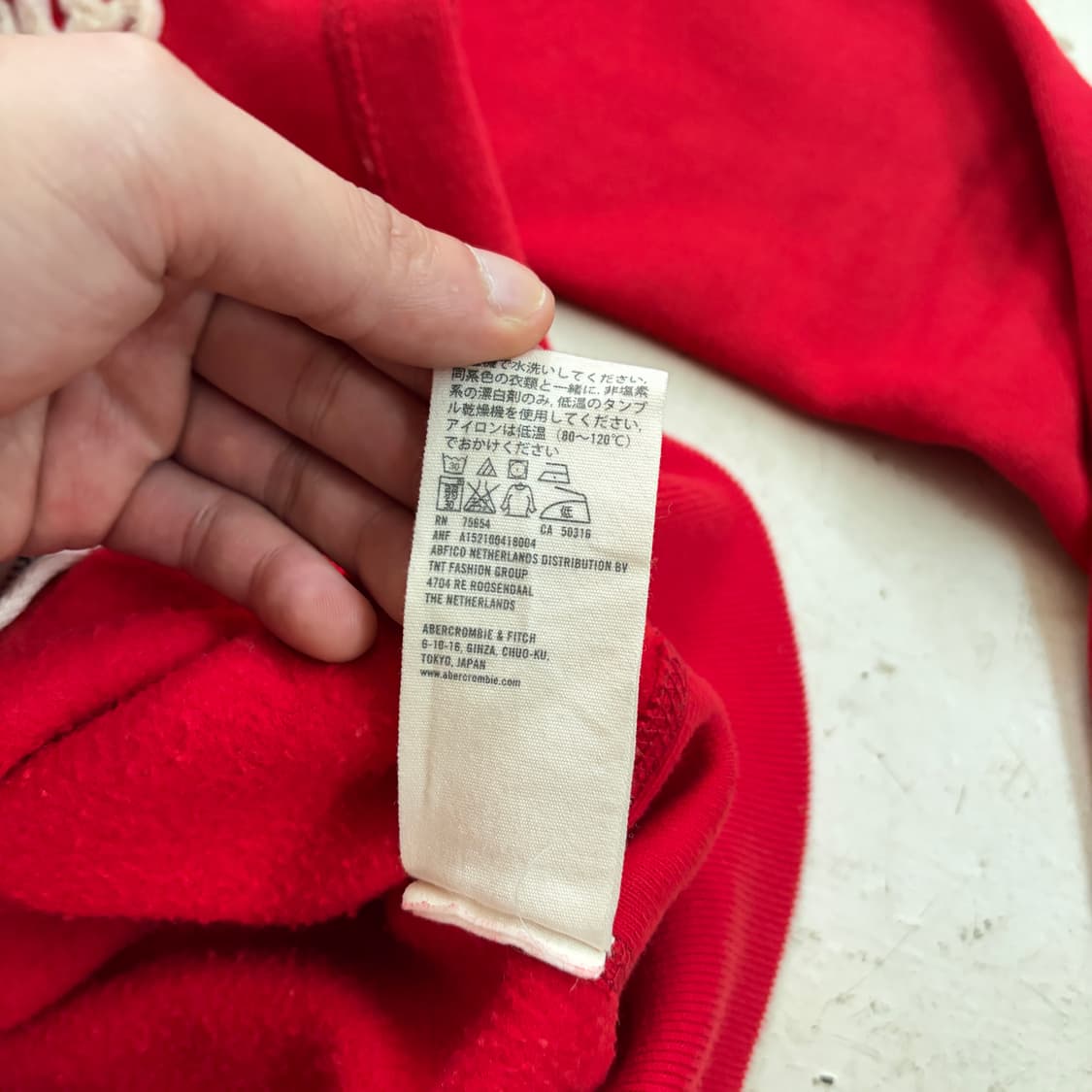 아베크롬비 빈티지 후드집업 자켓 XS 상품이미지8