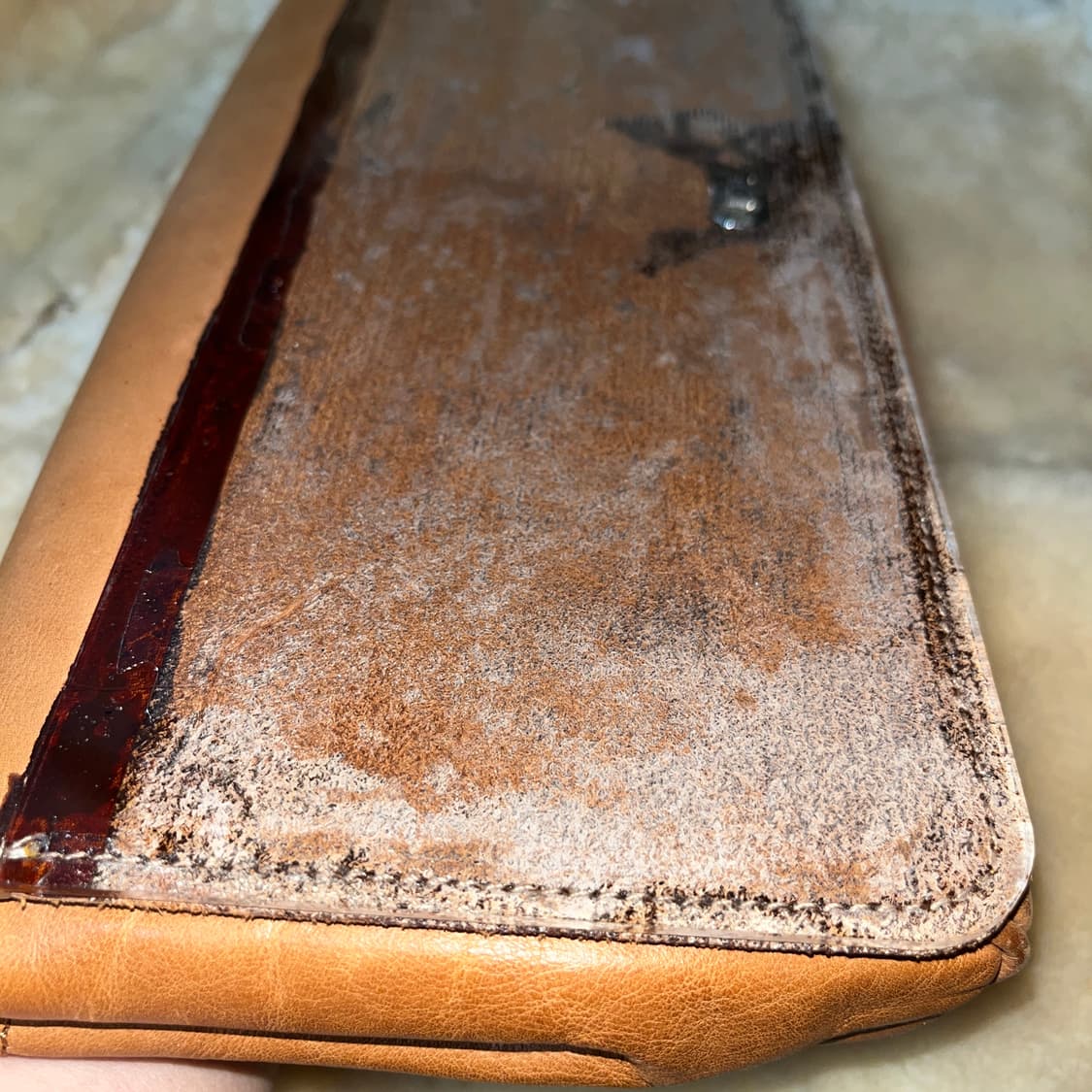 Maison Margiela 아크릴 상판 distressed 파우치 상품이미지2