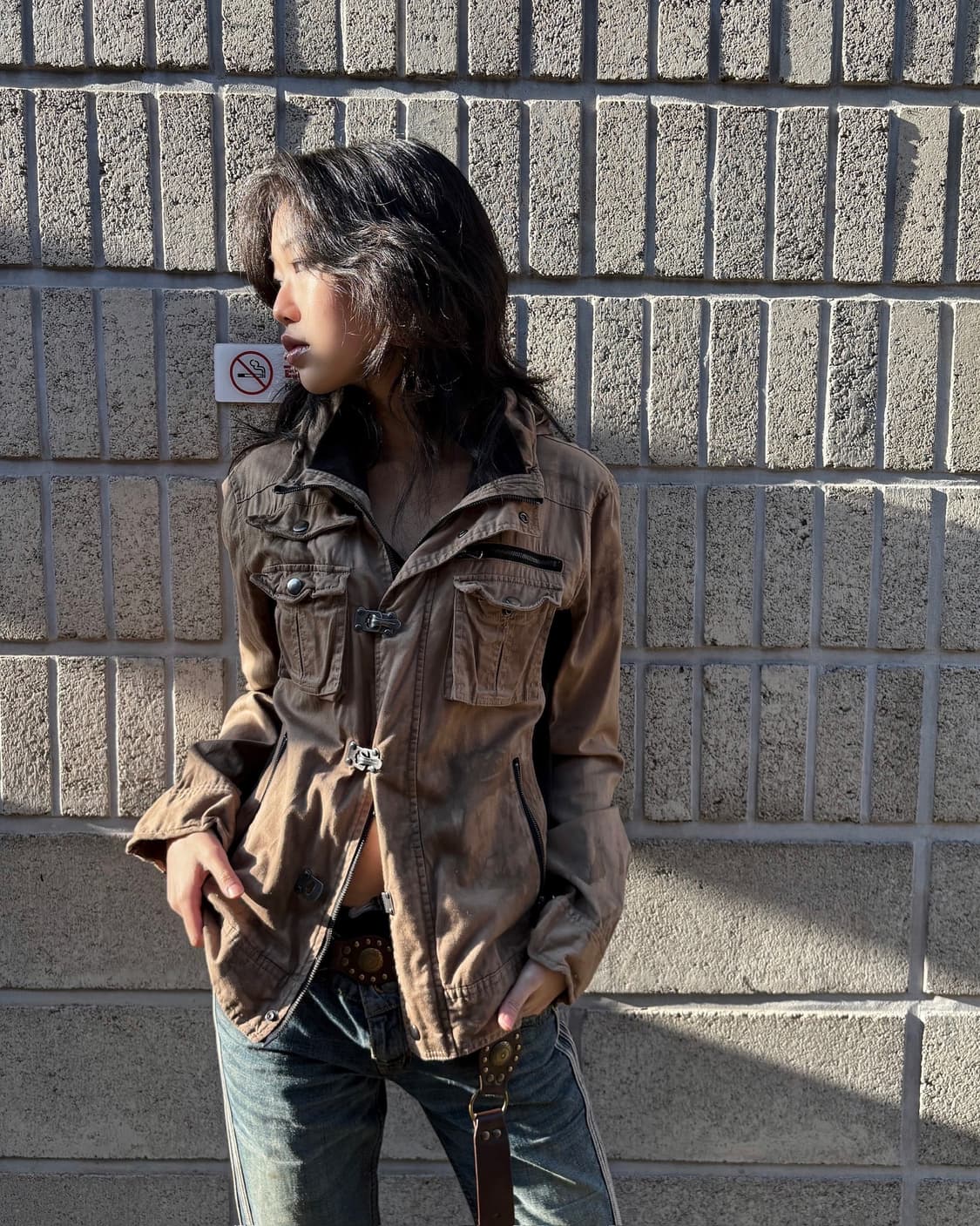 Semantic design 파이어맨 후크 코튼 자켓 상품이미지3