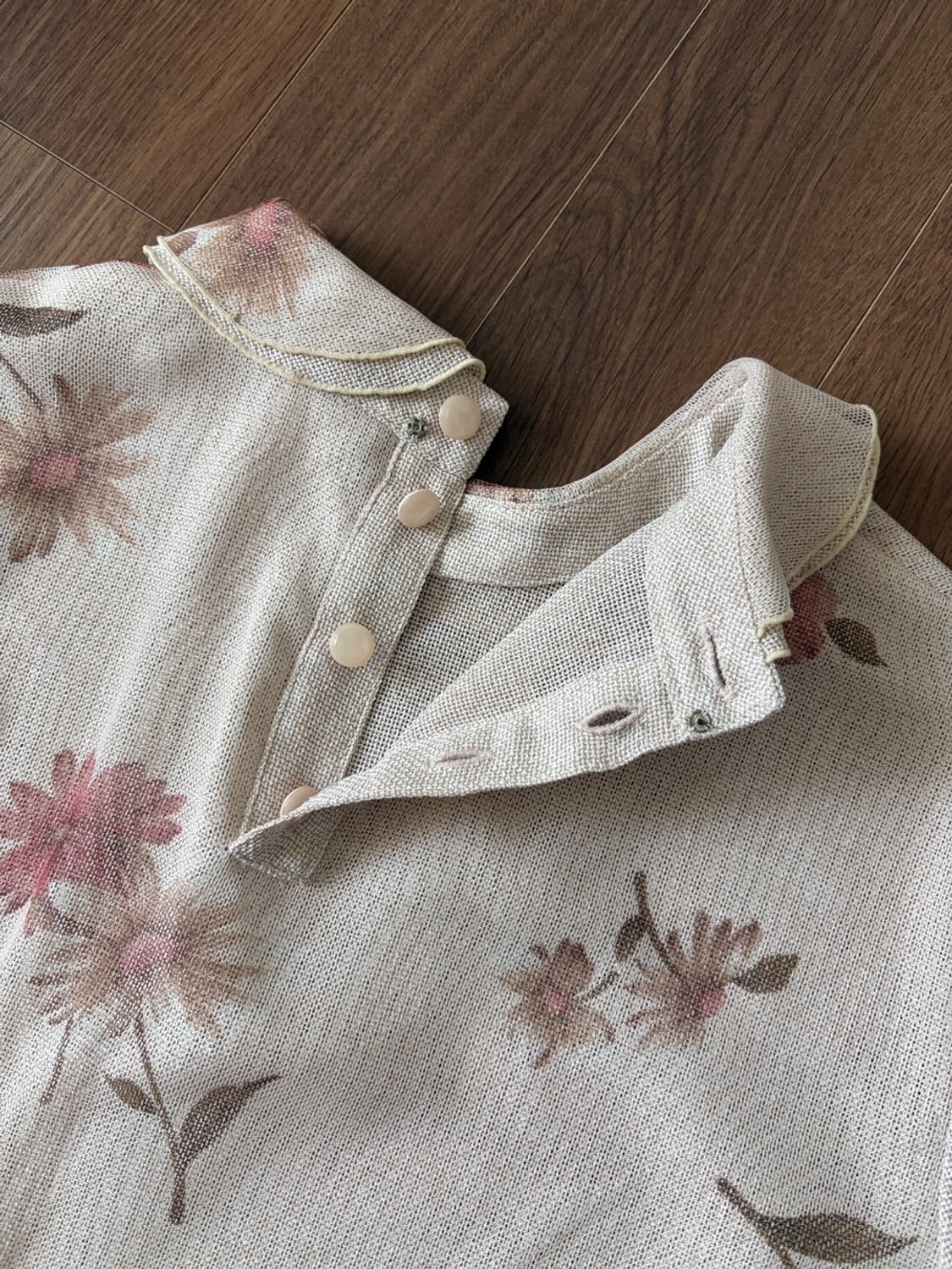 flower patterned top 상품이미지10
