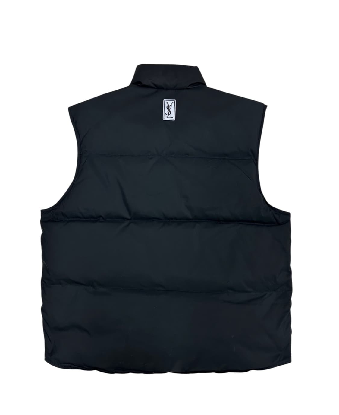 00s YSL 생로랑 구스다운 패딩조끼 블랙 (L) 상품이미지9