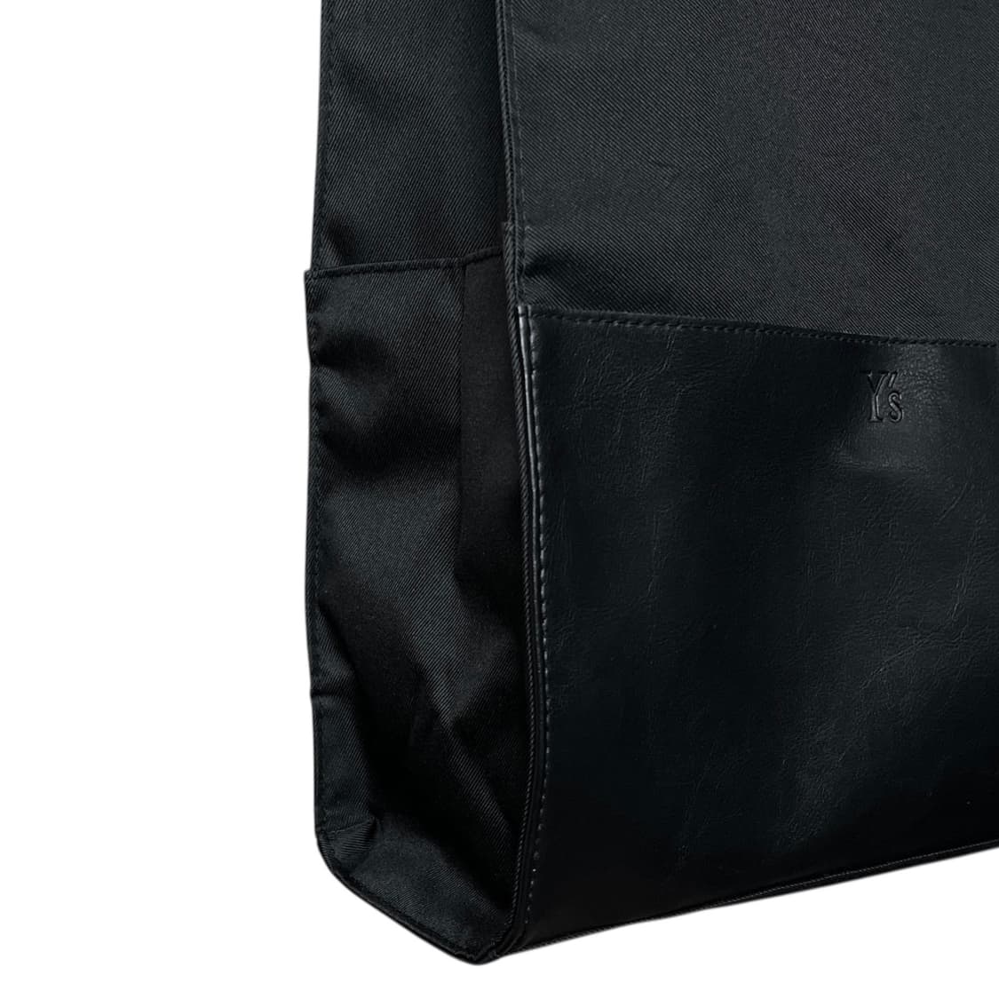 leather panel nylon tote bag 상품이미지3