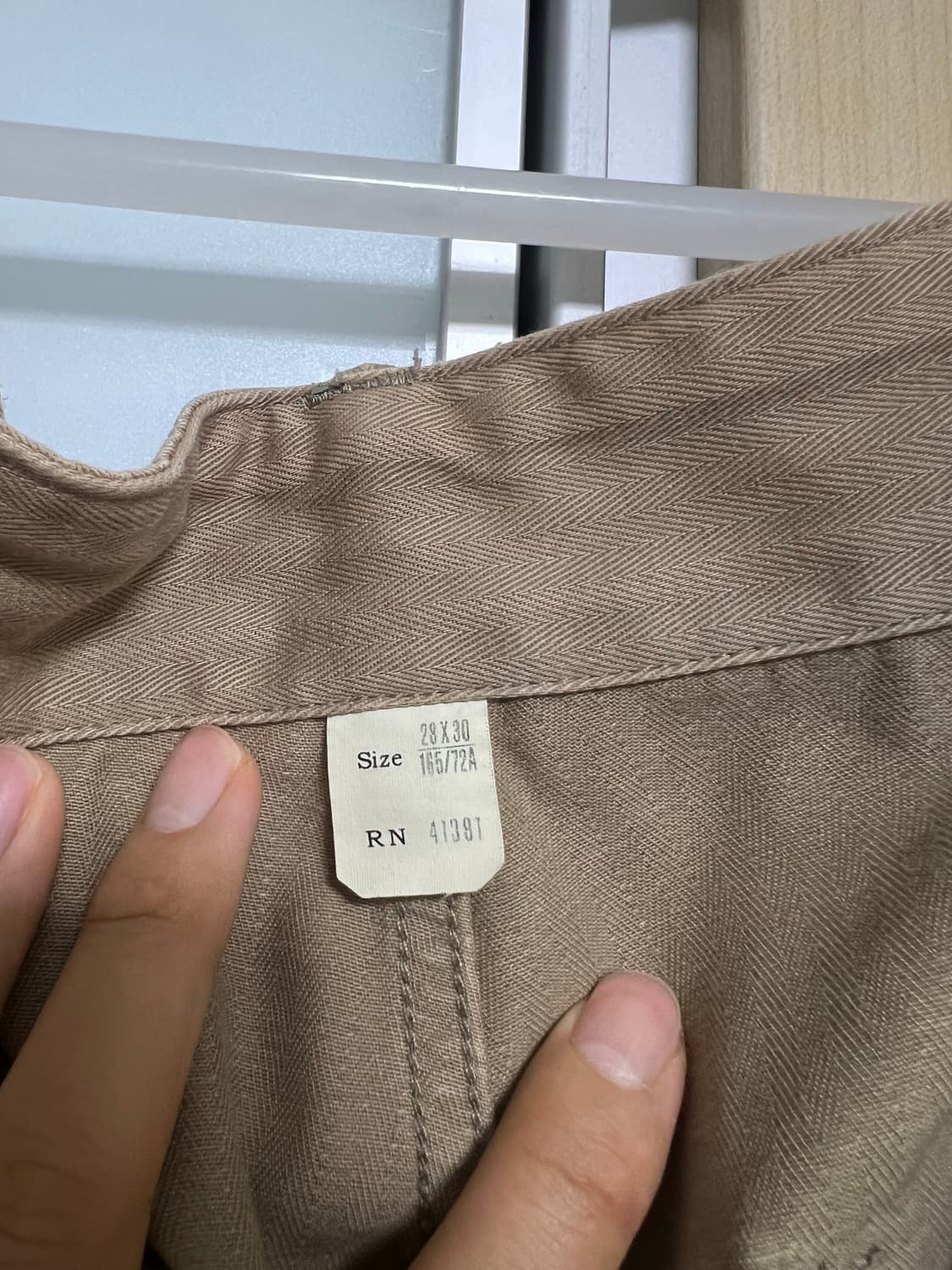 RRL 더블알엘 패치워크 리페어 헤링본 팬츠 상품이미지7